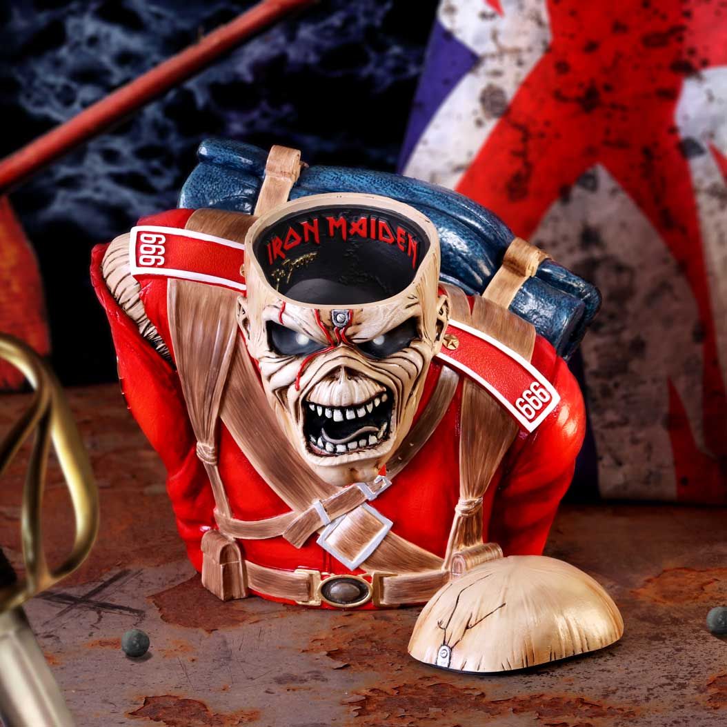 Iron Maiden - Boîte en forme de buste The Trooper 26.5cm