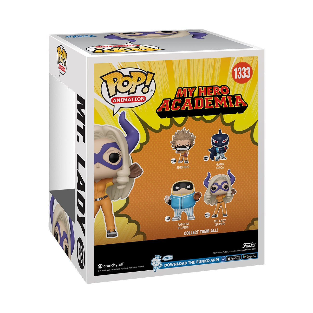 Funko Pop! Super: My Hero Academia Hero League Baseball - Mt. Lady 6" Super Sized Pop!