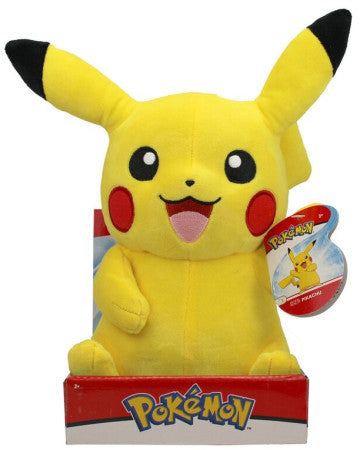 Pokémon - Peluche Happy Pikachu 30cm - flash vidéo