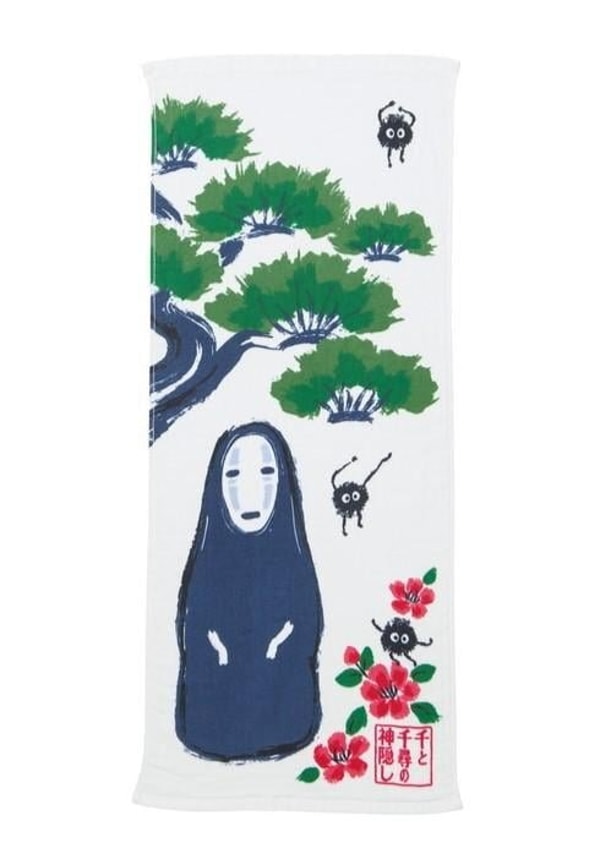 Ghibli - Le Voyage de Chihiro - Serviette Sans-Visage 34x80cm - flash vidéo