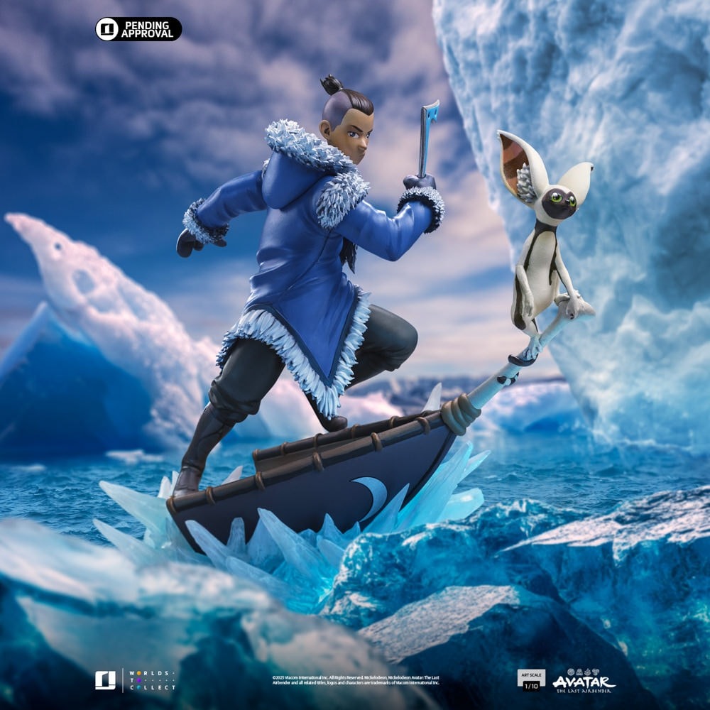 Iron Studios - Art Scale 1/10 - Avatar: The Last Airbender - Sokka Statue 21cm