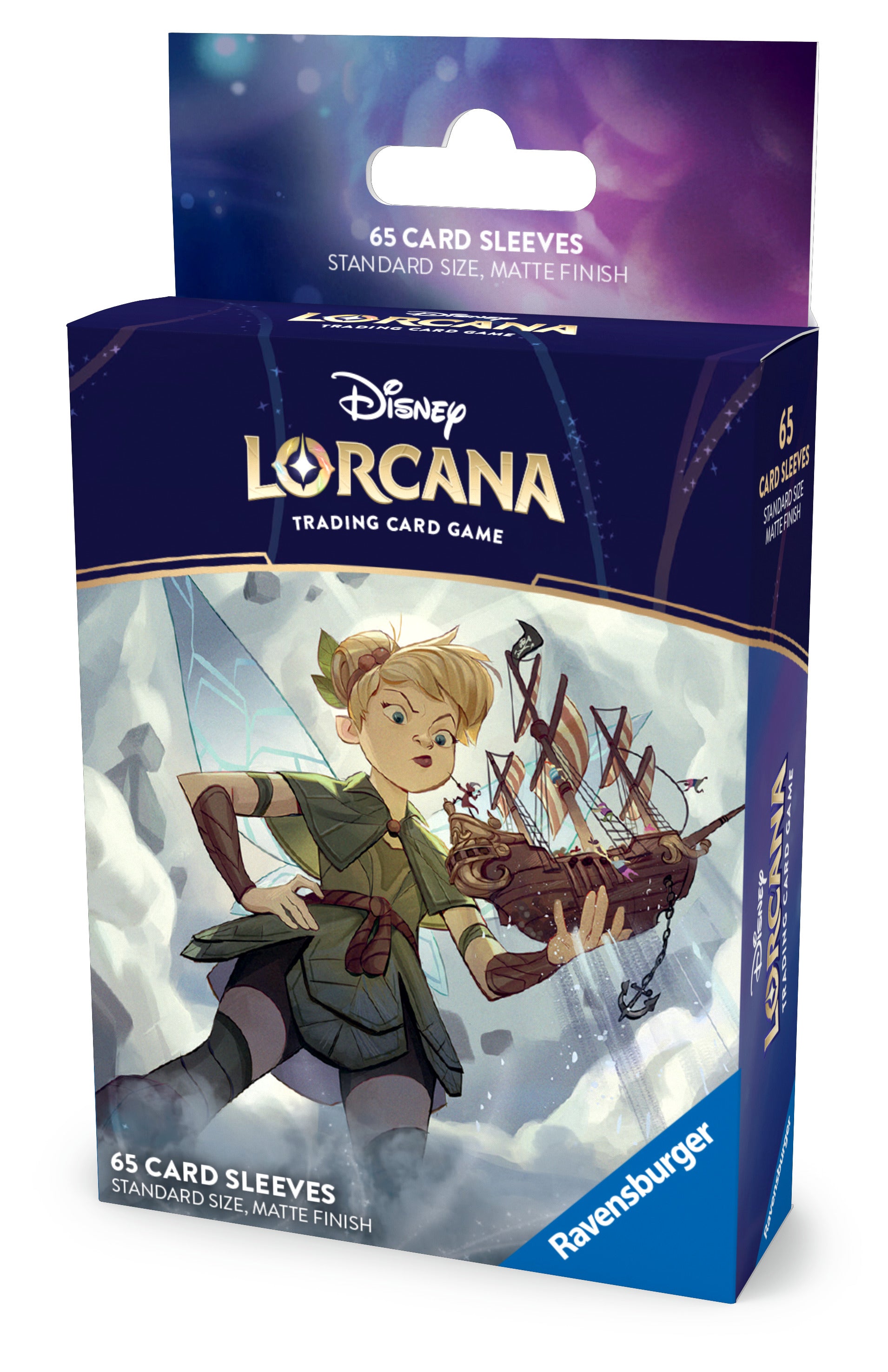 Disney Lorcana JCC - Pack de 65 Protèges-cartes Fée Clochette