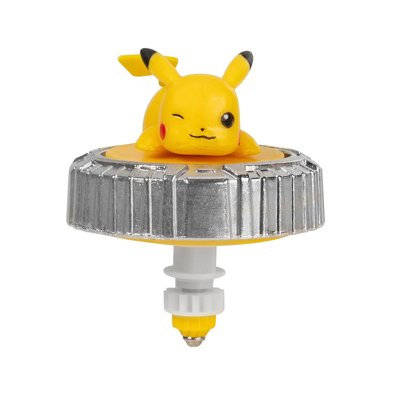Pokémon - Toupie de combat Aléatoire Pikachu-Evoli-Salameche-Carapuce