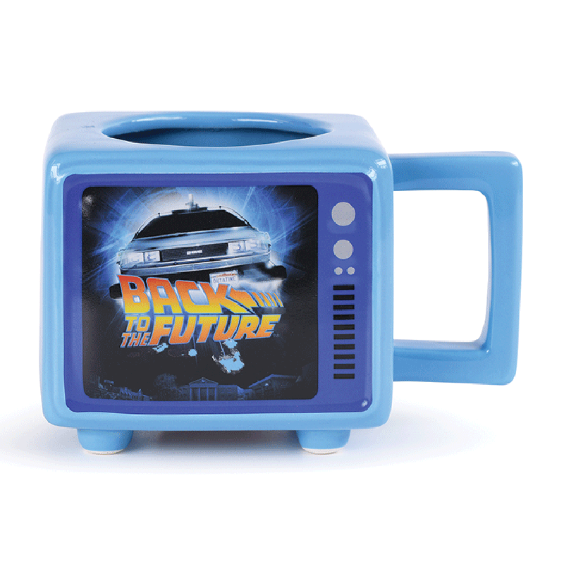 Retour vers le Futur - Mug 3D thermoréactif en forme de TV Convecteur Temporel