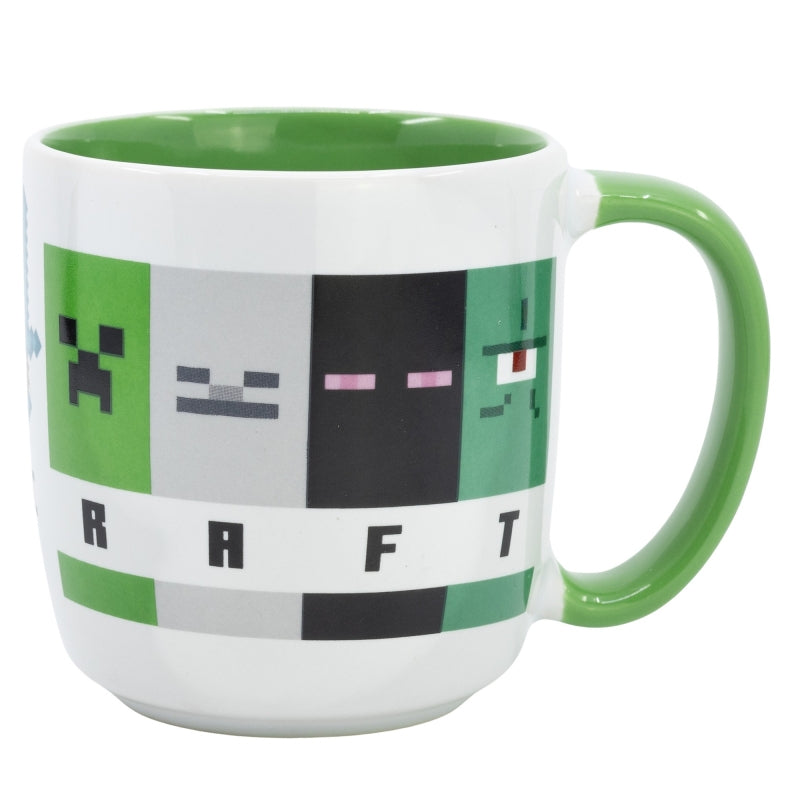 Minecraft - Tasse Elite en céramique Visages des personnages - 380ml