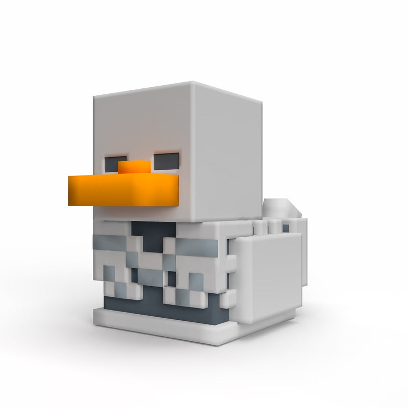 Numskull - Mini TUBBZ Canard de bain - Minecraft - Squelette (Édition baignoire) - 5cm
