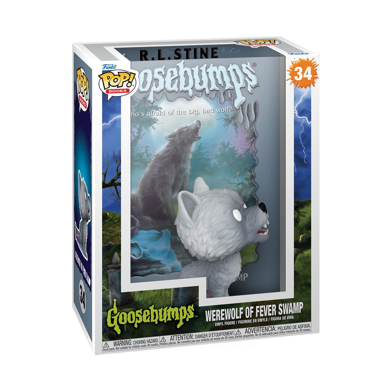 Funko Pop! Comic Cover: Goosebumps - The Werewolf of Fever Swamp - flash vidéo