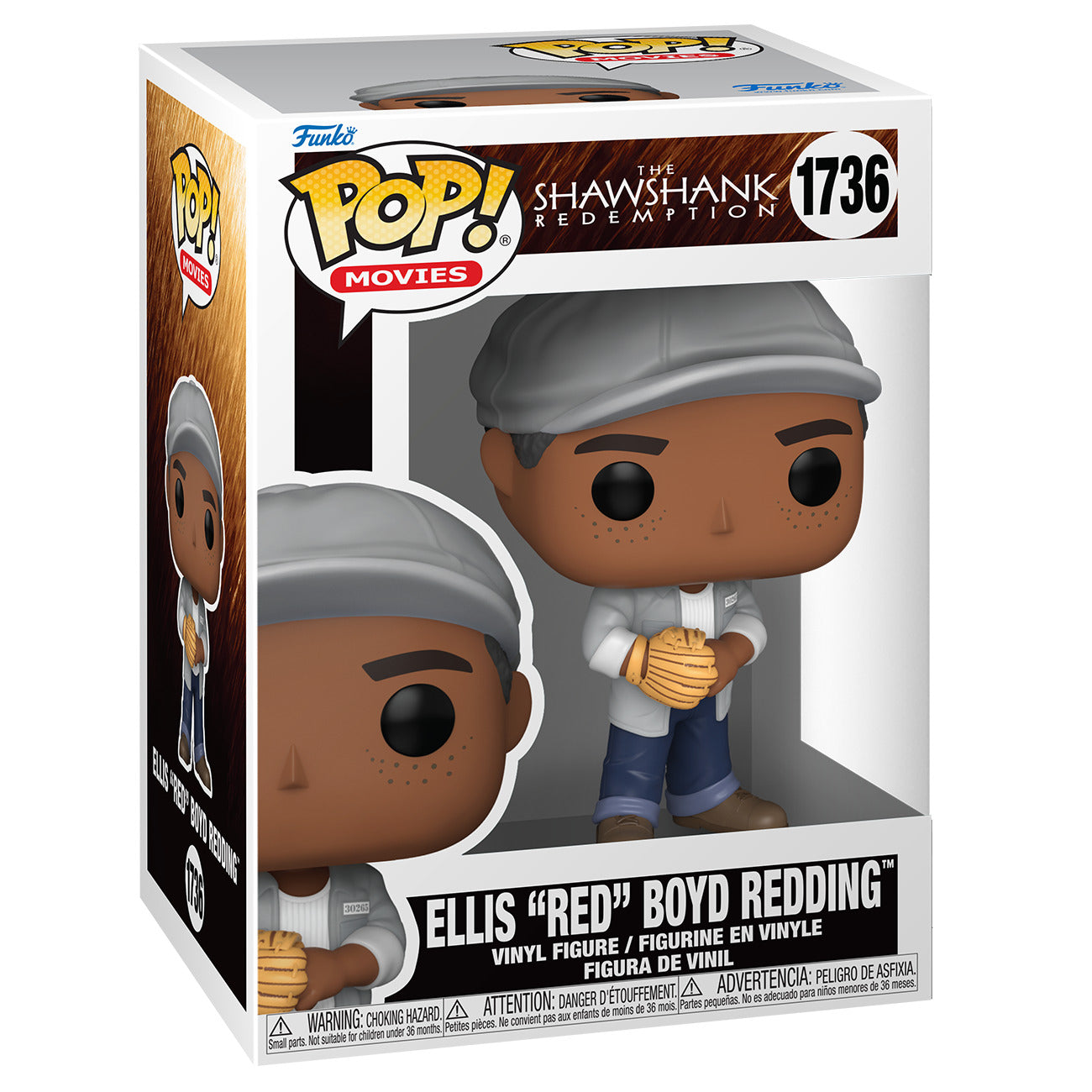 Funko Pop! Movies: The Shawshank Redemption - Ellis "Red" Boyd Redding - flash vidéo