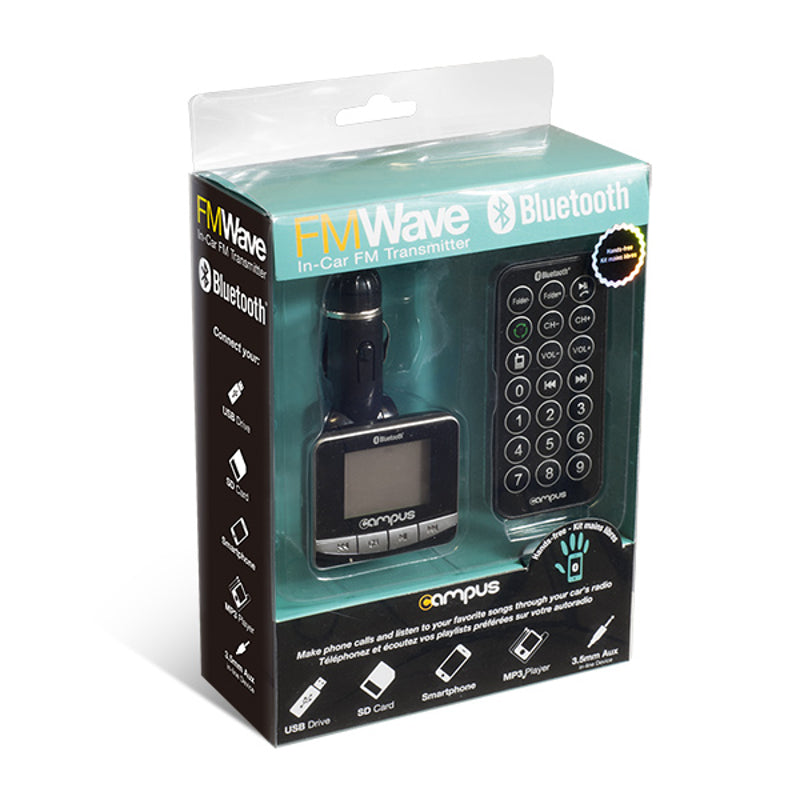 Campus FM Wave Pro Transmetteur FM Bluetooth