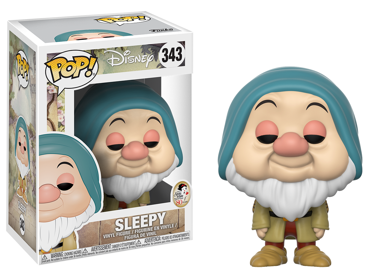 Funko Pop! Disney Snow White Sleepy ENG Merchandising