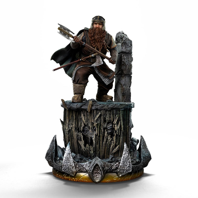 Iron Studios - Art Scale 1/10 - Le Seigneur des anneaux - Gimli Unleashed Statue 25cm