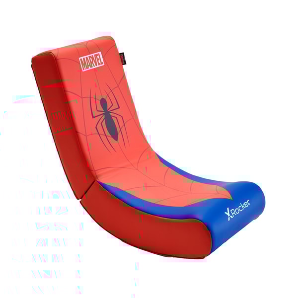 X Rocker - Siège de jeu Video Rocker Icon Marvel officiel Spider-Man - flash vidéo