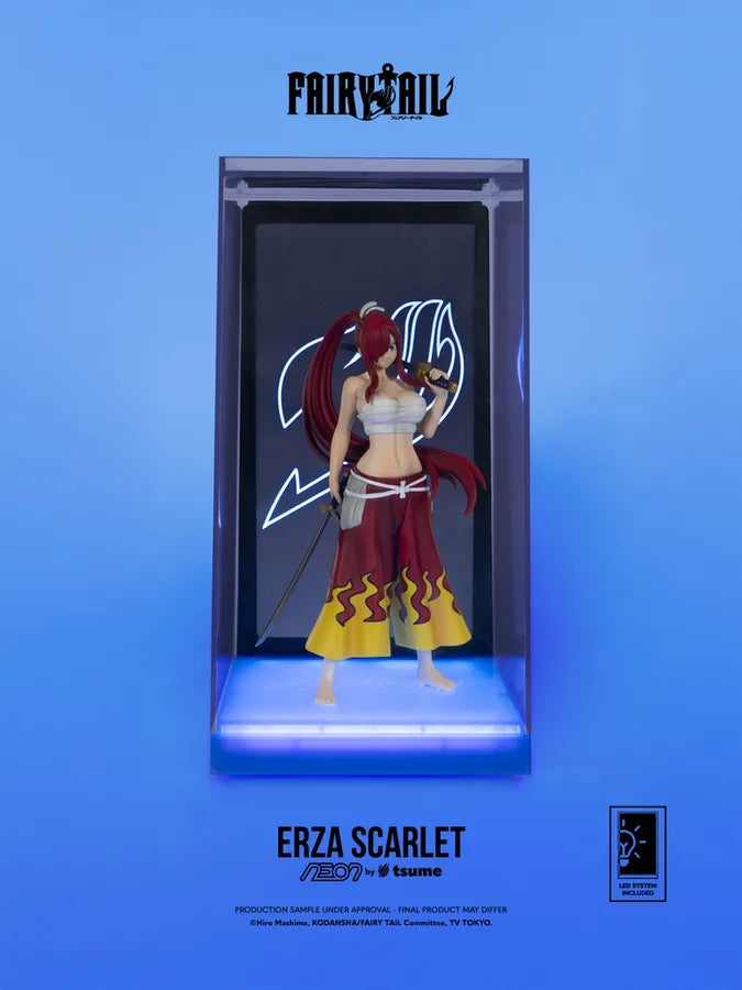 Tsume Art - NEON by Tsume - Fairy Tail - Erza Scarlet Statue 25cm