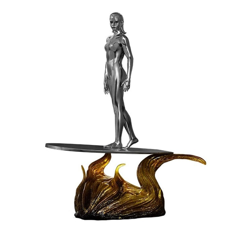 Iron Studios - Art Scale 1/10 - Marvel - The Fantastic Four: First Steps - Silver Surfer Statue 26cm