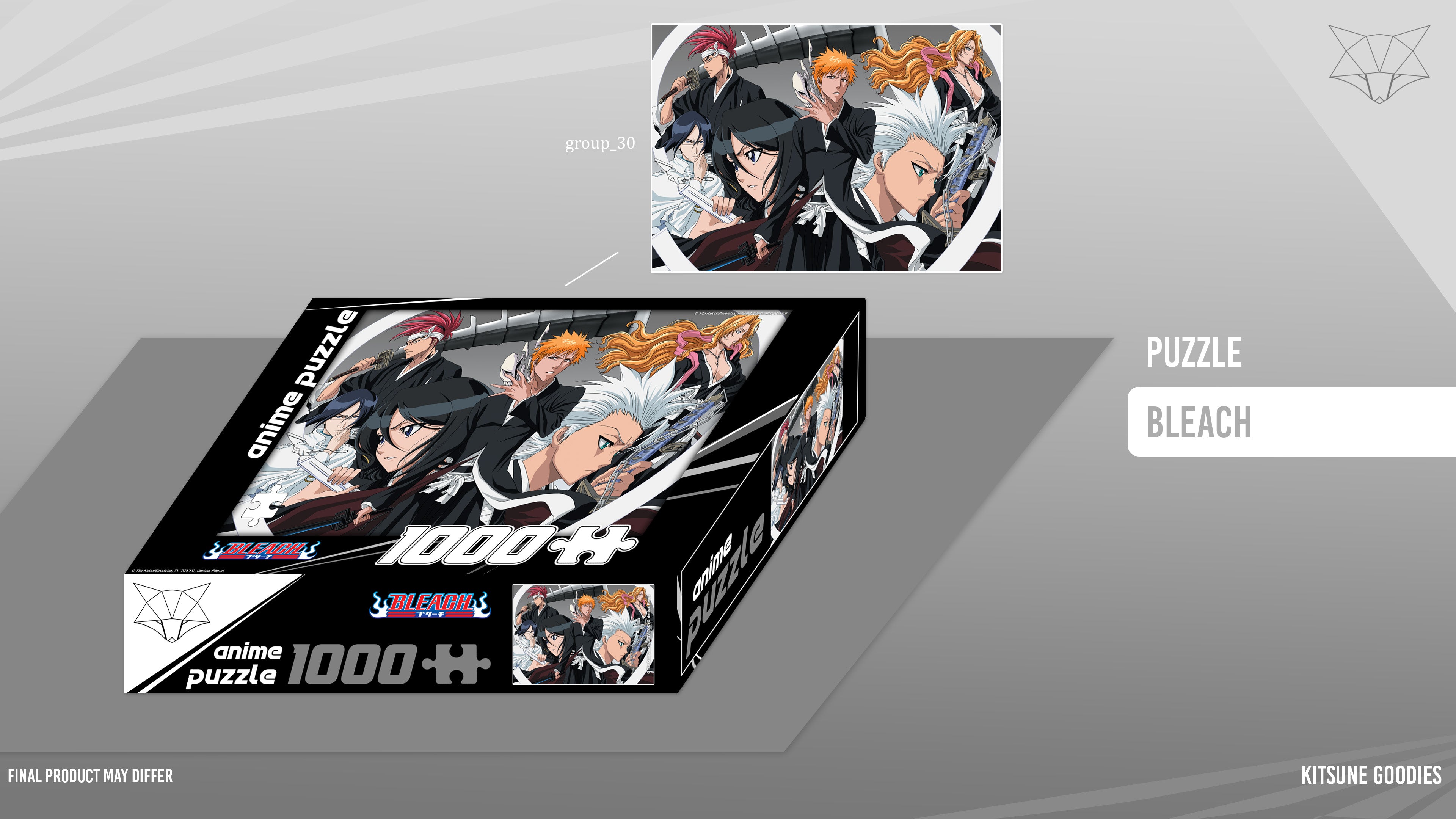 Anime Puzzle - Puzzle Bleach 02 - 1000 pcs - flash vidéo