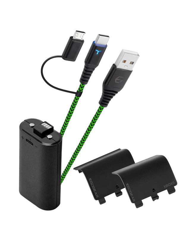EgoGear - Play & Charge Kit SCH10 pour Xbox Series X|S et Xbox One