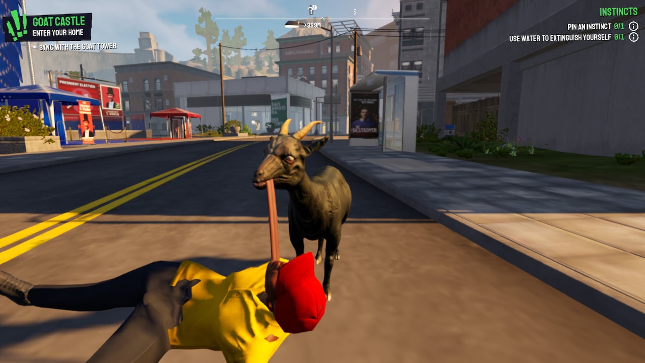 Goat Simulator 3 - flash vidéo