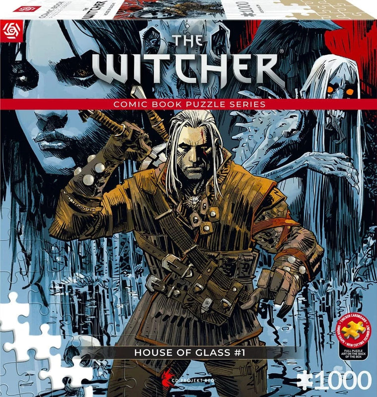 Good Loot Puzzle - The Witcher: Comic Book Puzzle Series - Puzzle "House of Glass #1" 1000pcs