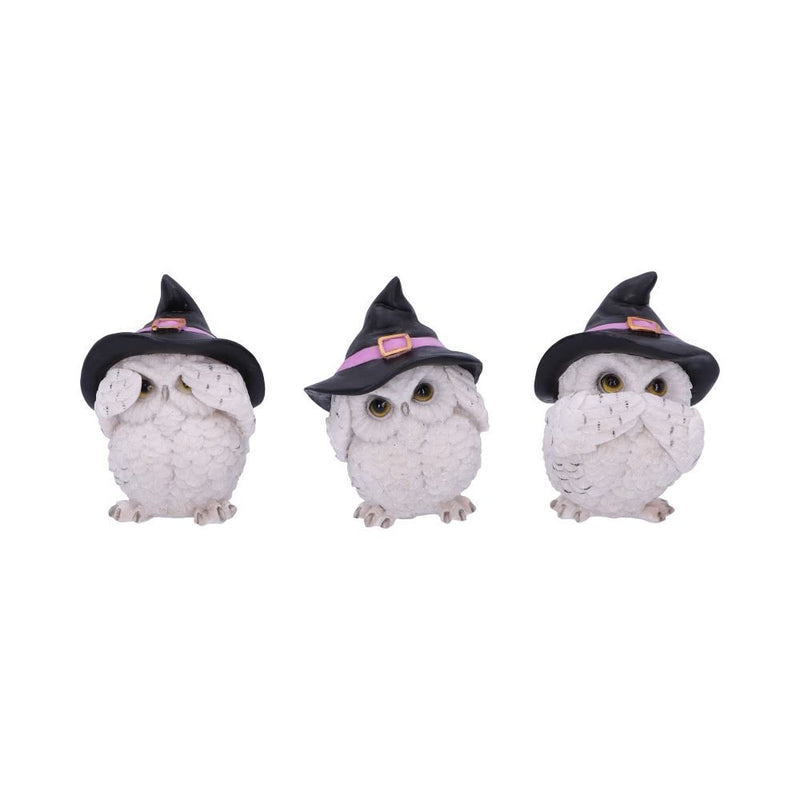 Figurines de collection Les trois sages à plumes 9cm