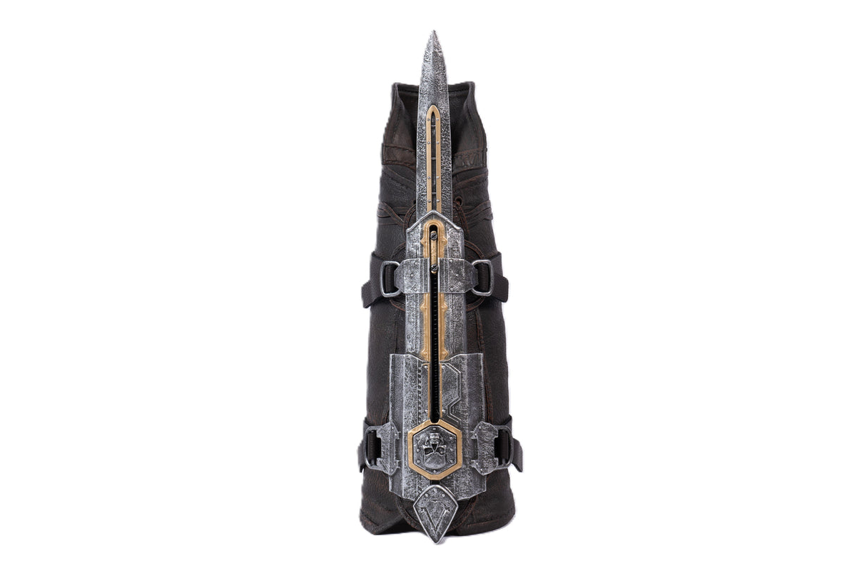 PureArts - 1:1 Scale Replica - Assassin's Creed Black Flag Resynced - Lame cachée d'Edward 33cm