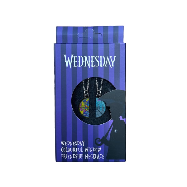 Netflix - Mercredi - Collier - Fenêtre colorée amitié - flash vidéo