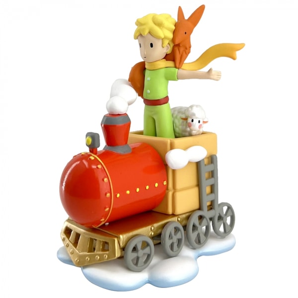 Plastoy - Le Petit Prince - Le Petit Prince et ses amis dans le train Figurine - flash vidéo