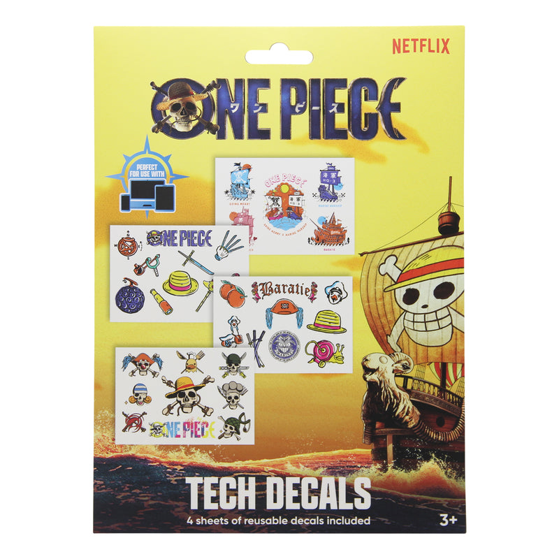 One Piece (Live Netflix) - Set de Stickers Tech