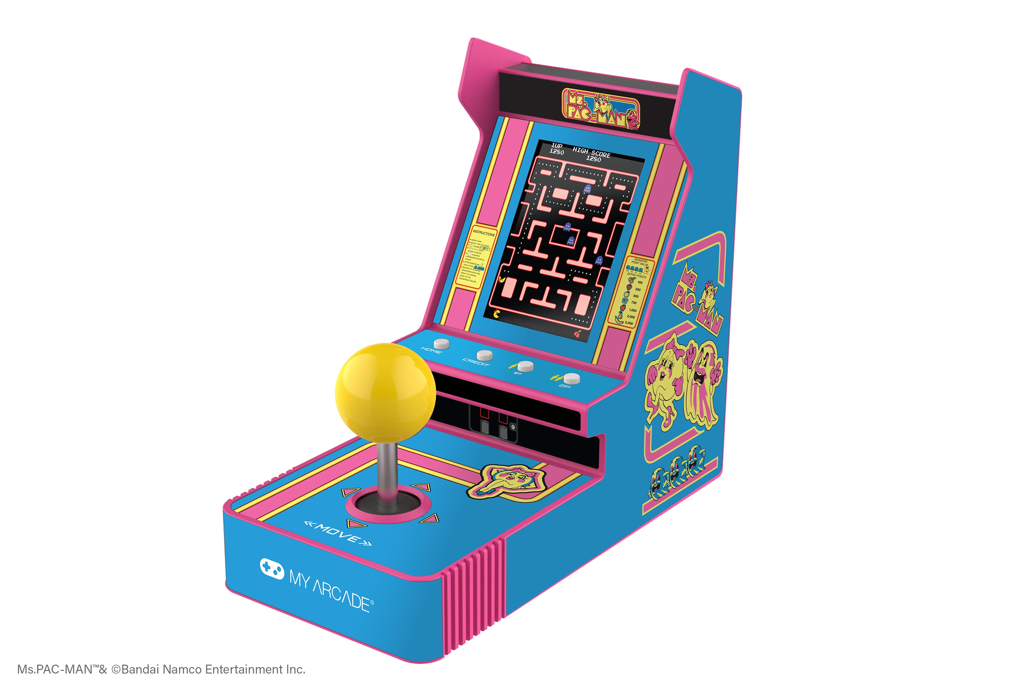 My Arcade - Joystick Player Portable Ms. Pac-Man - flash vidéo
