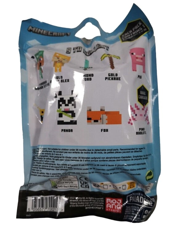Mojang Studios - Minecraft Backpack Buddies (CDU de 24pcs) - flash vidéo
