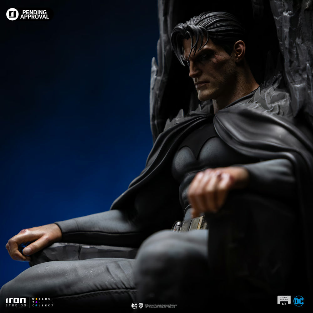 Iron Studios - Legacy Replica 1/4 - DC Comics - Batman et Bruce Wayne Statue 78cm - flash vidéo