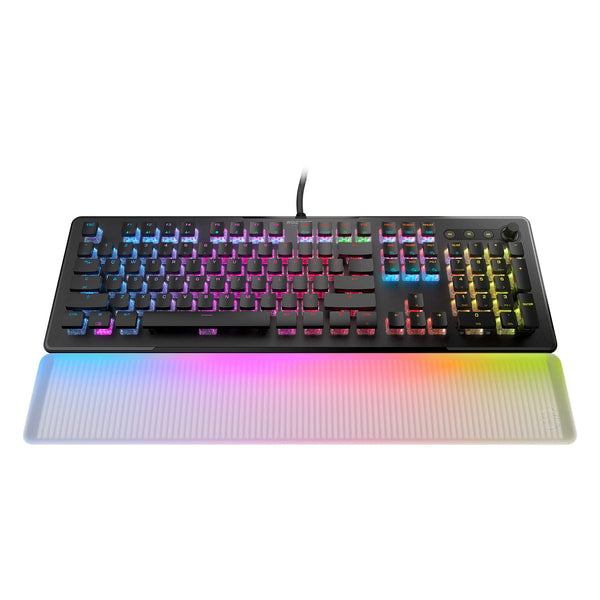 Roccat - Clavier de jeu RGB optique Vulcan II Max Noir - Disposition Qwerty US - flash vidéo