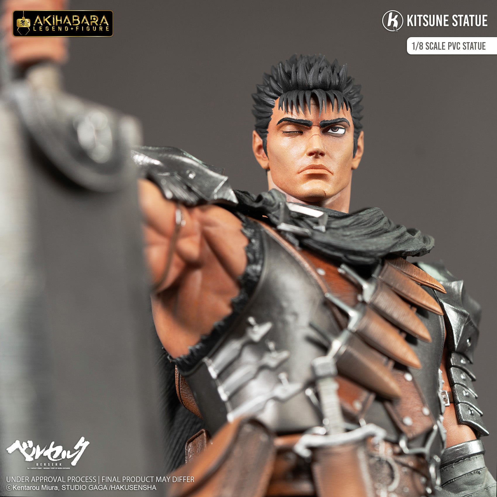 Kitsune Statue - Akihabara Legend Figure 1/8 - Berserk - Guts Statue 31cm