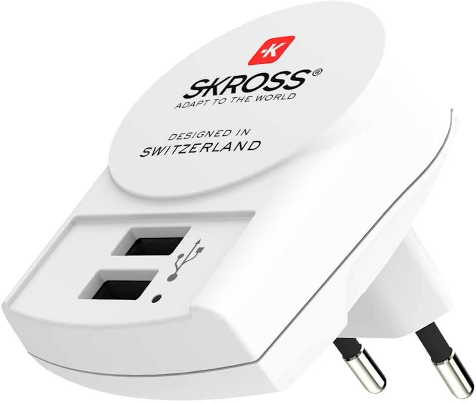 Skross Euro USB Charger (2xA)
