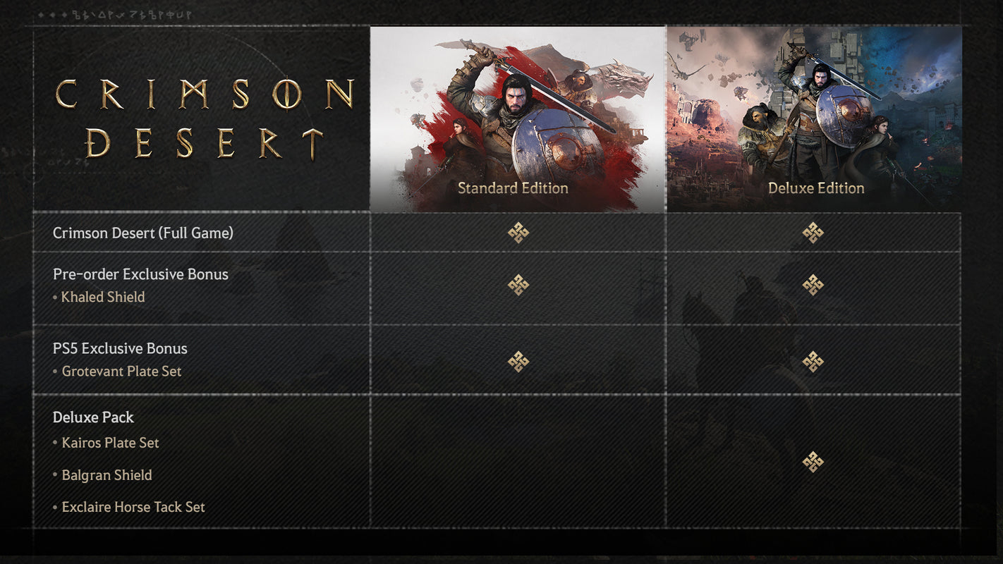 Crimson Desert - Deluxe Edition