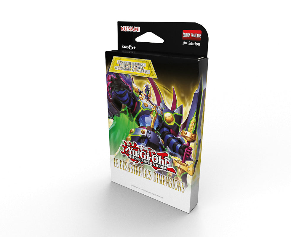 Yu-Gi-Oh! JCC - Pack de 3 Boosters Le Désastre des Dimensions (Blister cartonné)