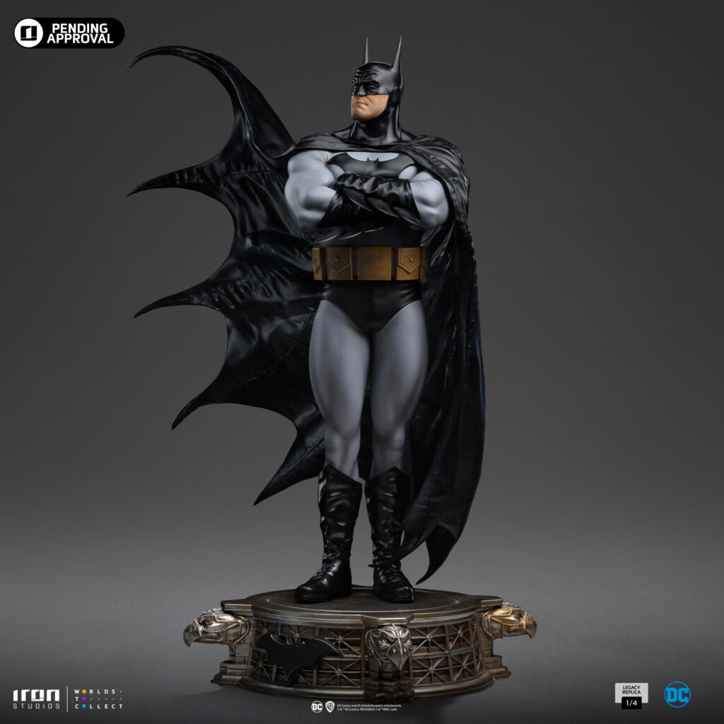 Iron Studios - Legacy Replica 1/4 - DC Comics - DC Trinity - Batman Statue 60cm - flash vidéo