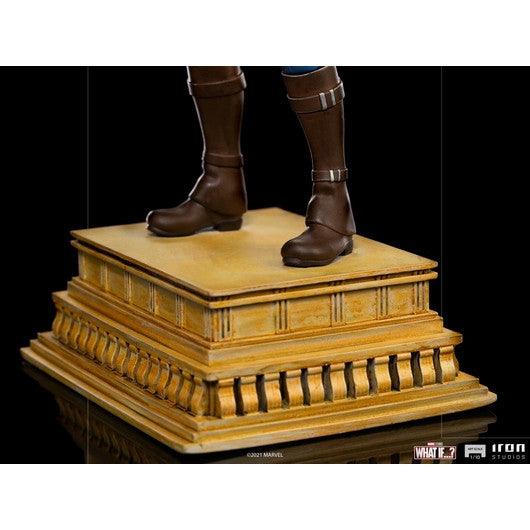 Iron Studios - Arts Scale 1/10 - Marvel - What If...? - Captain Carter Statue 24cm - flash vidéo