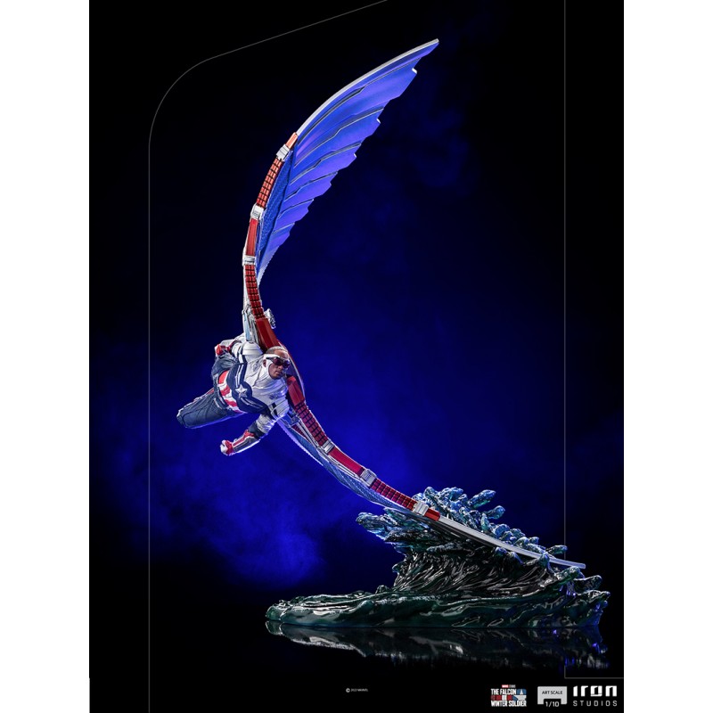 CAPTAIN AMERICA SAM WILSON DELUXE - TFWS - BDS ART SCALE 1/10