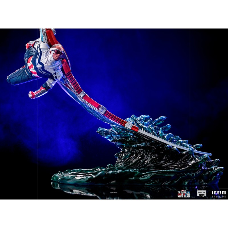 CAPTAIN AMERICA SAM WILSON DELUXE - TFWS - BDS ART SCALE 1/10