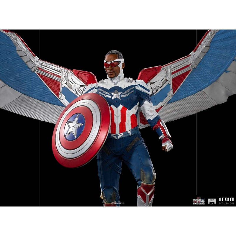 CAPTAIN AMERICA SAM WILSON - LEGACY REPLICA 1/4 - COMPLETE OP/CL