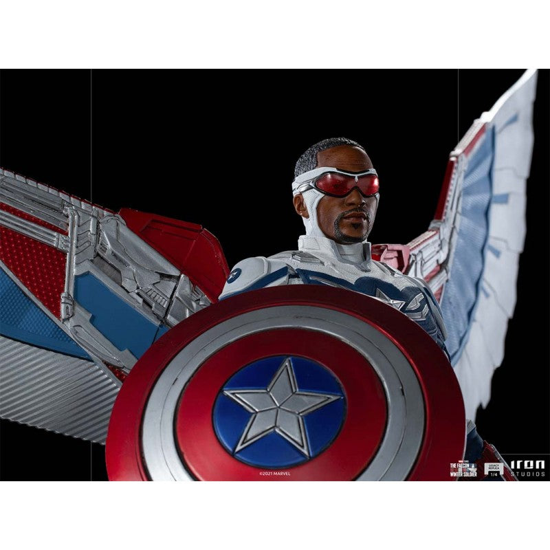 CAPTAIN AMERICA SAM WILSON - LEGACY REPLICA 1/4 - COMPLETE OP/CL