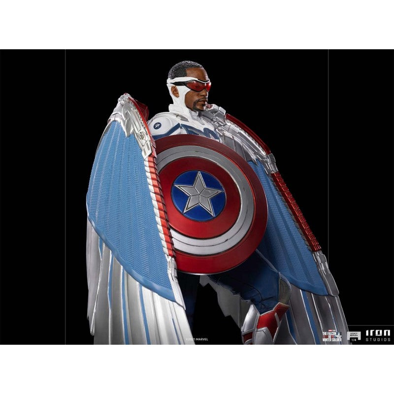CAPTAIN AMERICA SAM WILSON - LEGACY REPLICA 1/4 - COMPLETE OP/CL