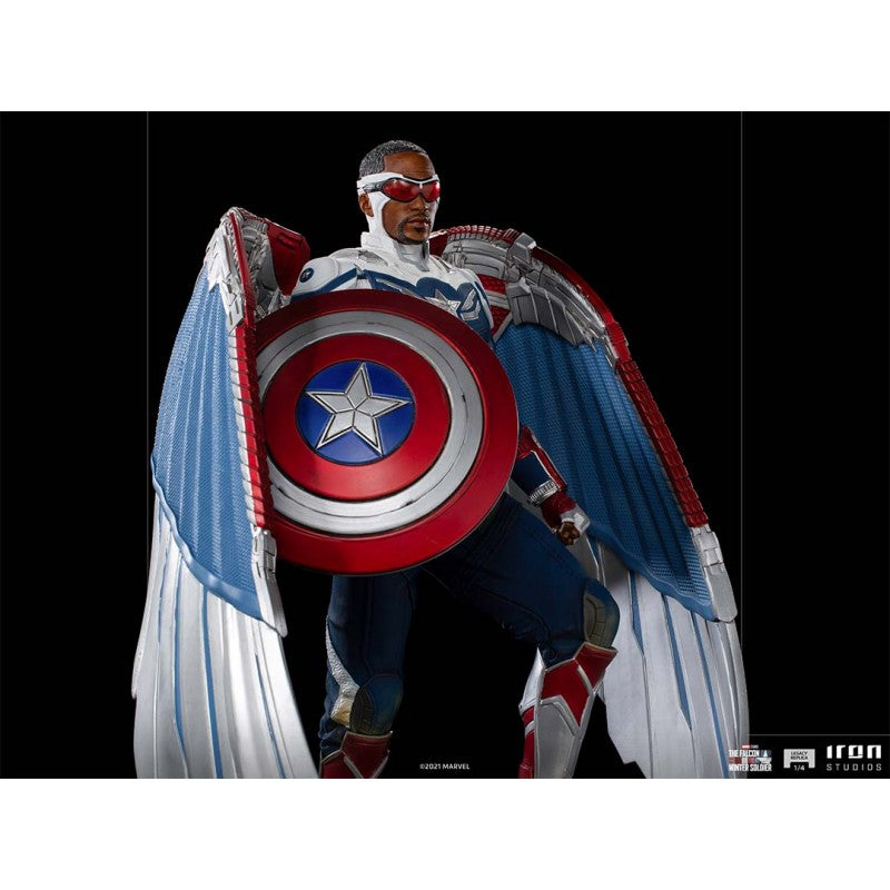CAPTAIN AMERICA SAM WILSON - LEGACY REPLICA 1/4 - COMPLETE OP/CL