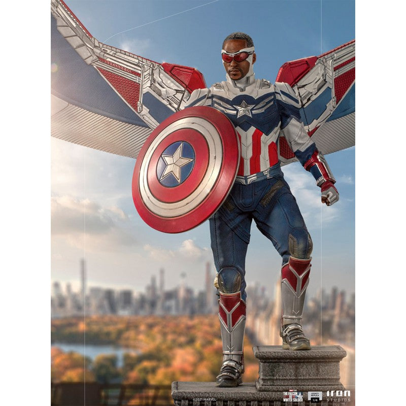 CAPTAIN AMERICA SAM WILSON - LEGACY REPLICA 1/4 - COMPLETE OP/CL