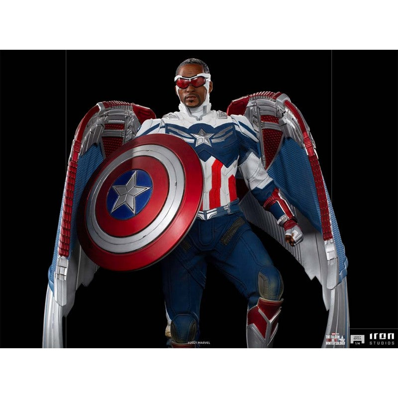 CAPTAIN AMERICA SAM WILSON - LEGACY REPLICA 1/4 - COMPLETE OP/CL