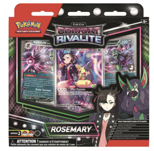 Pokémon JCC - Deck Combat Rivalité Pierre et Rosemary (1x deck aléatoire)