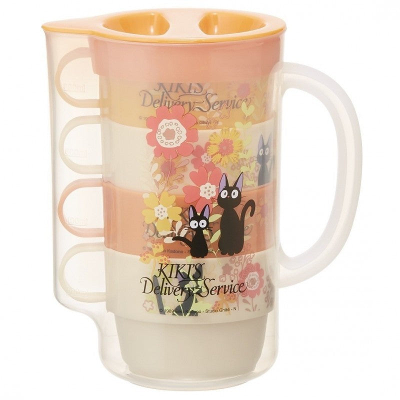 CARAFE ET 4 TASSES KIKI MARGUERITE - KIKI LA PETITE SORCIÈRE