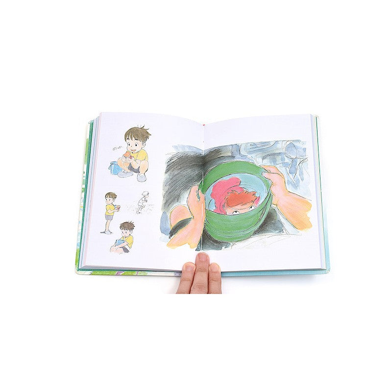 CARNET DE NOTES PONYO & SOSUKE - PONYO SUR LA FALAISE