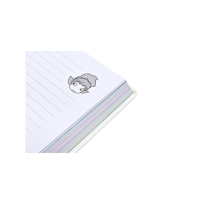 CARNET DE NOTES PONYO & SOSUKE - PONYO SUR LA FALAISE