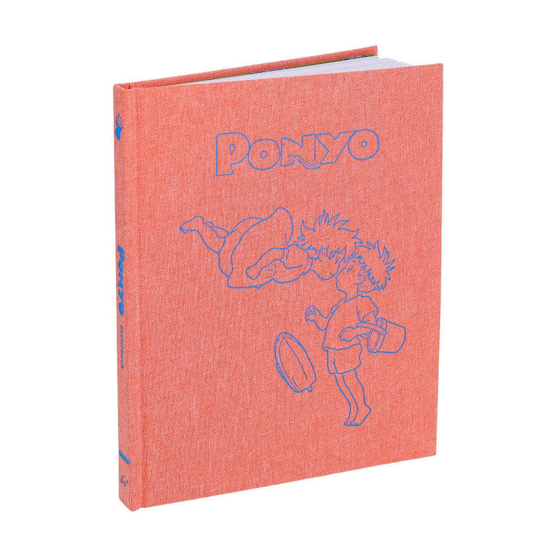 CARNET DE NOTES TOILÉ PONYO - PONYO SUR LA FALAISE